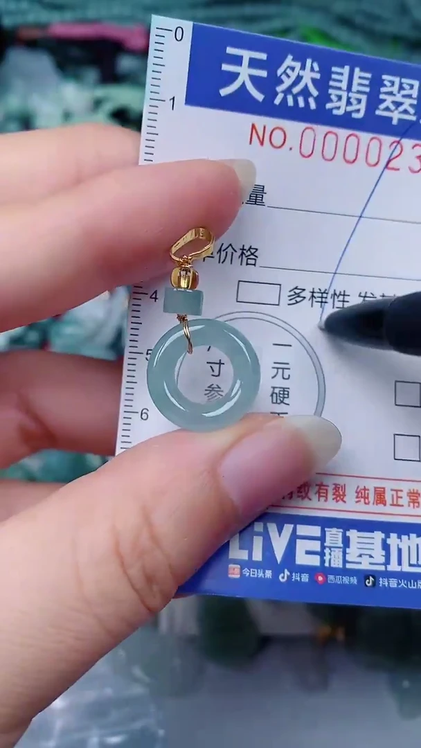 翡翠未镶嵌颈饰00000237