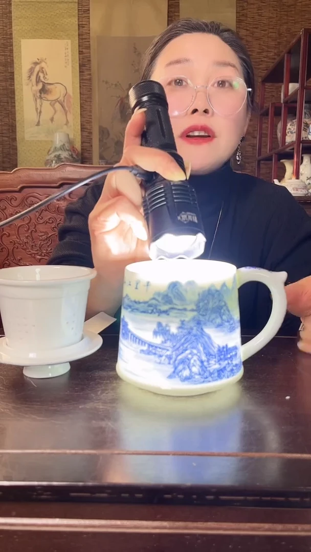 摆件瓷景德镇陶瓷摆件Y756