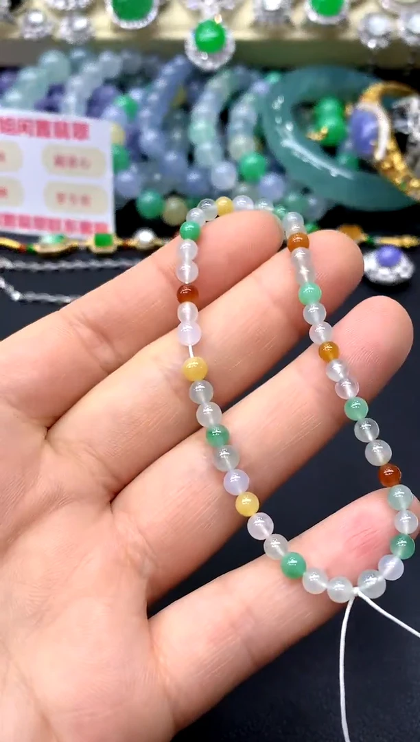 未镶嵌手链翡翠38-中国好珍宝