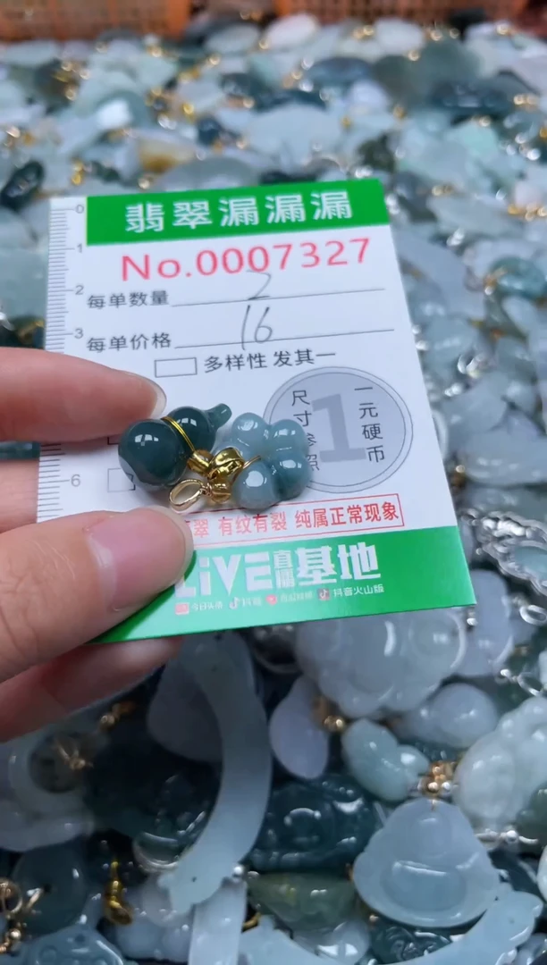 颈饰未镶嵌翡翠7327