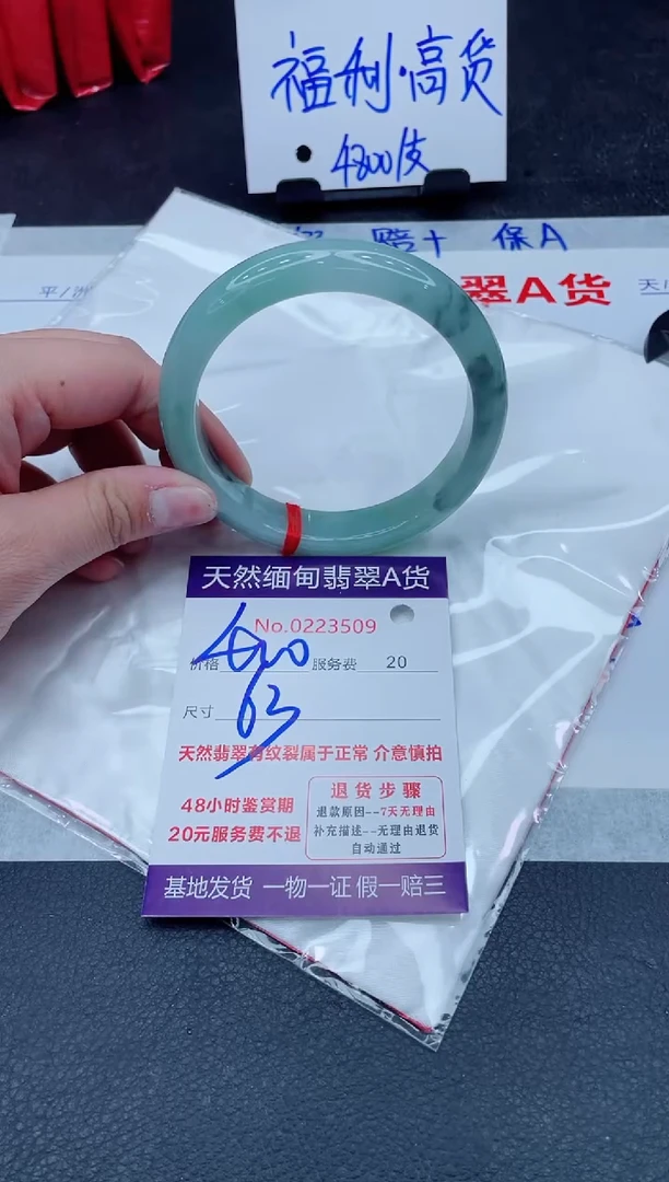 未镶嵌手镯翡翠400.000000