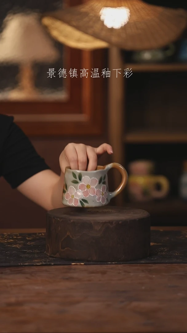 景德镇高温釉下手绘陶瓷064