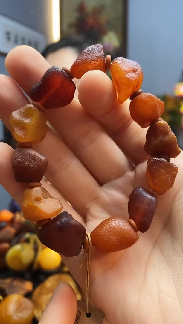 手串琥珀未镶嵌手串