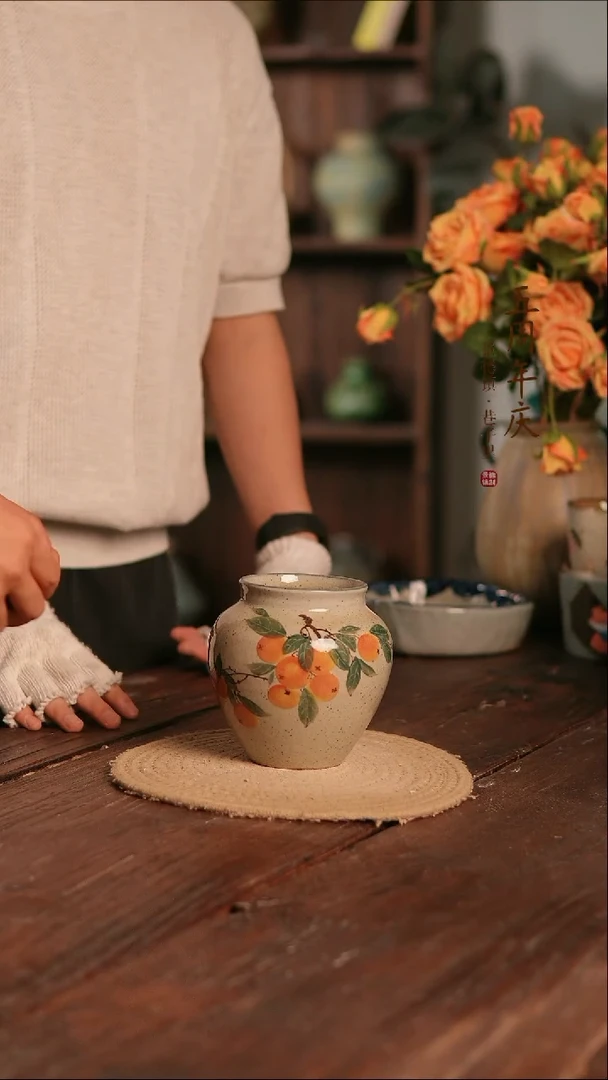 摆件21-171高14口8误差2无孔