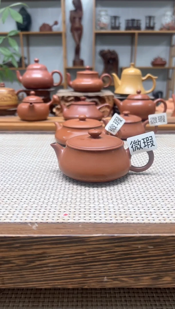 原矿朱泥全手 微瑕明炉 120cc