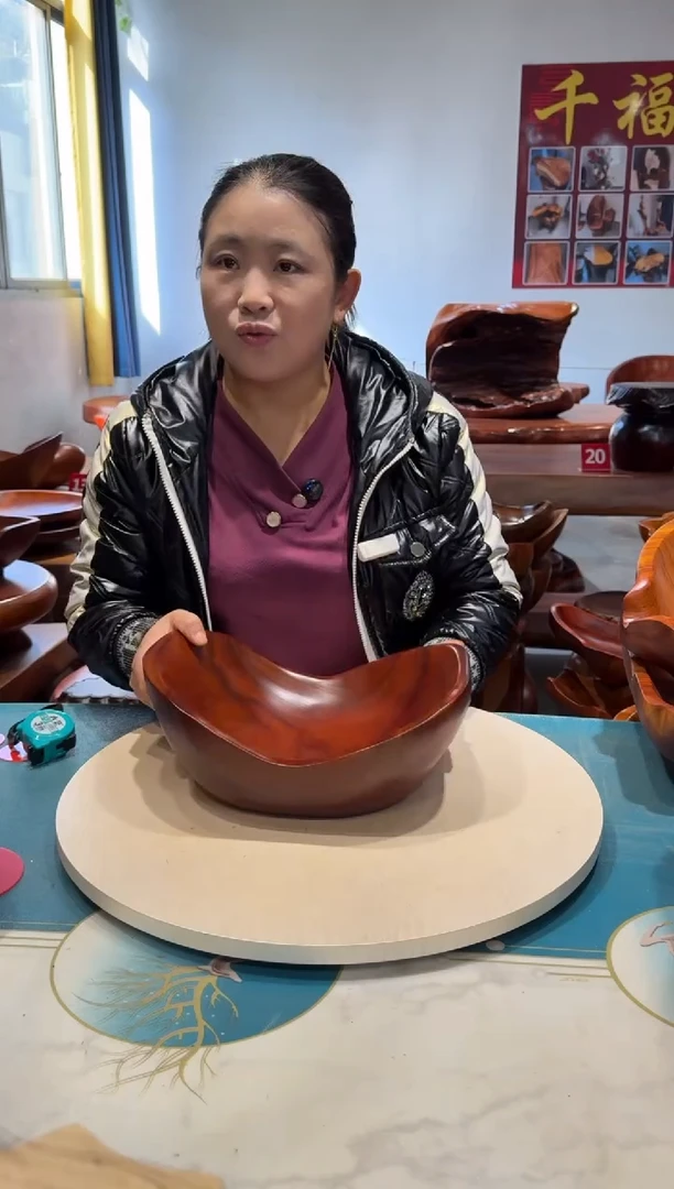 木 果盘 30.5*24.2*13.2