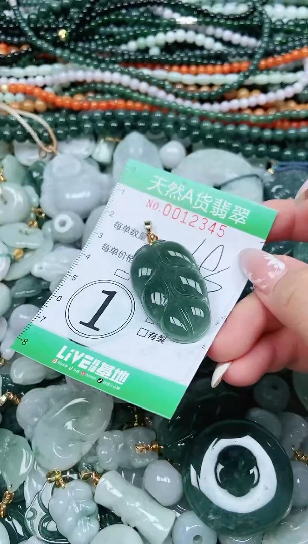 颈饰未镶嵌翡翠翡翠