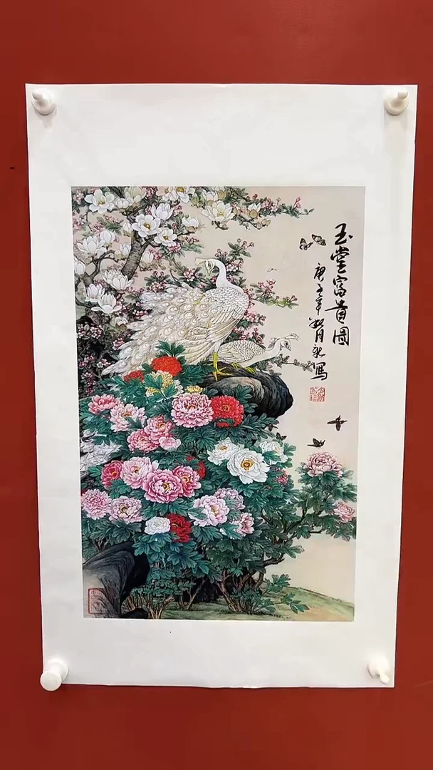 国画王月新国画作品