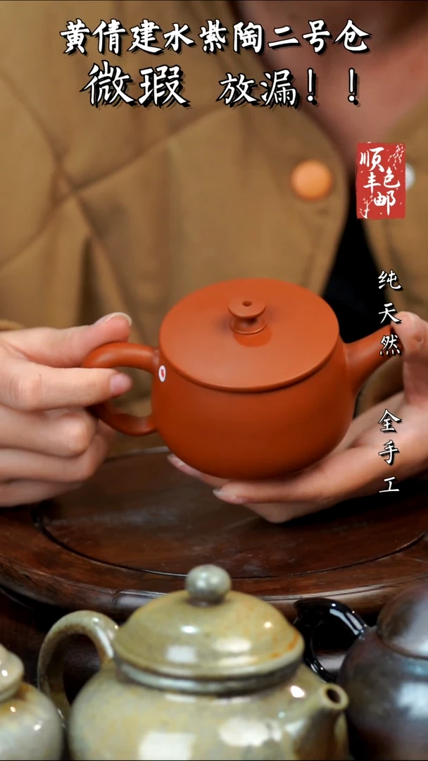 壶黄倩建水紫陶微瑕290