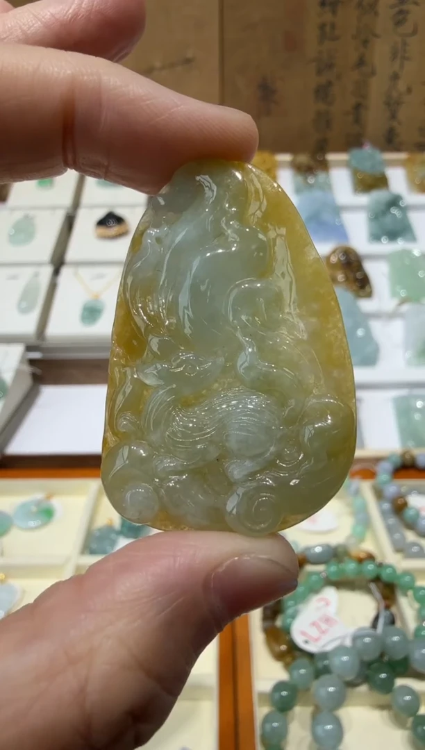未镶嵌挂件翡翠A货翡翠多样性孤品
