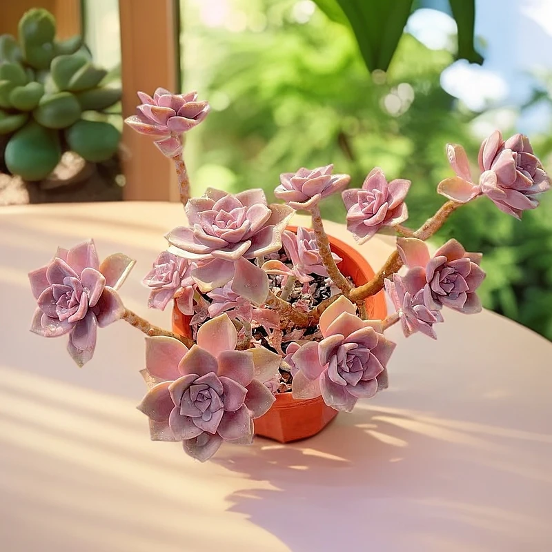 老桩紫乐 时宜多肉 冠幅25起发 脱土裸根发货  一单包邮 新手好养