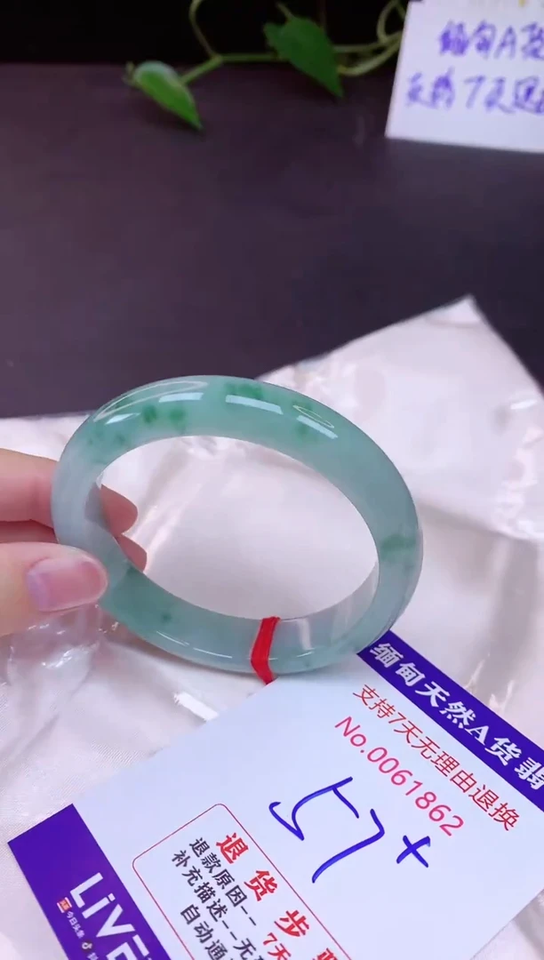 未镶嵌手镯翡翠57（7天无理由退换 ）