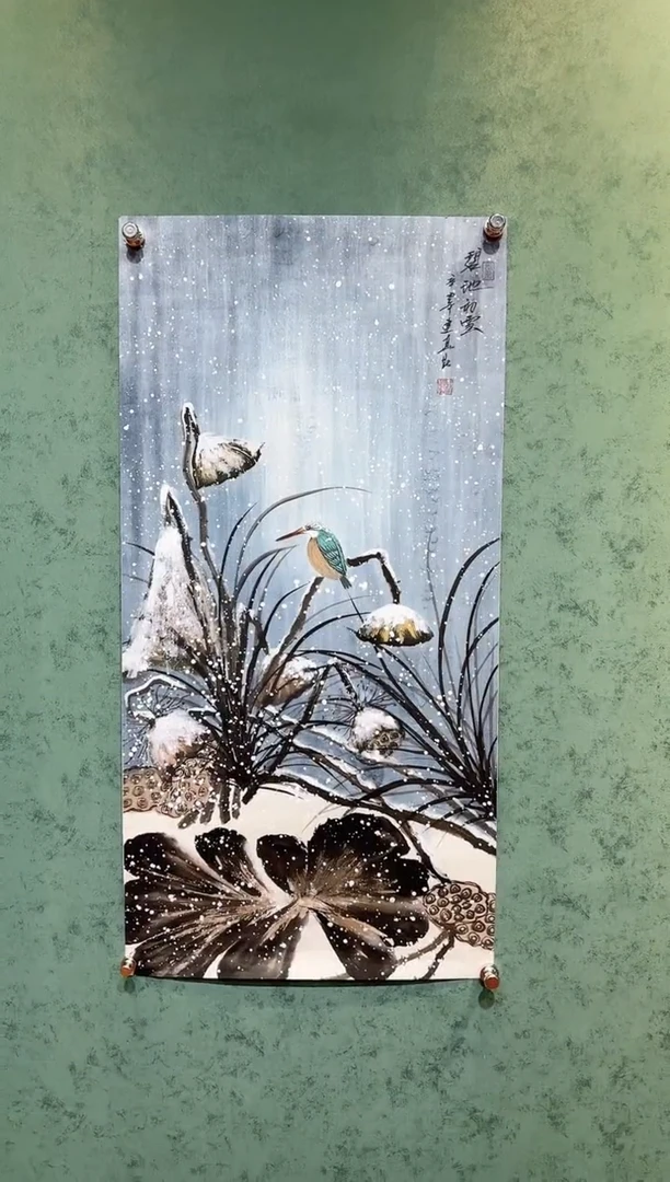 【闪购商品】国画周建真老师绘画作品4-17