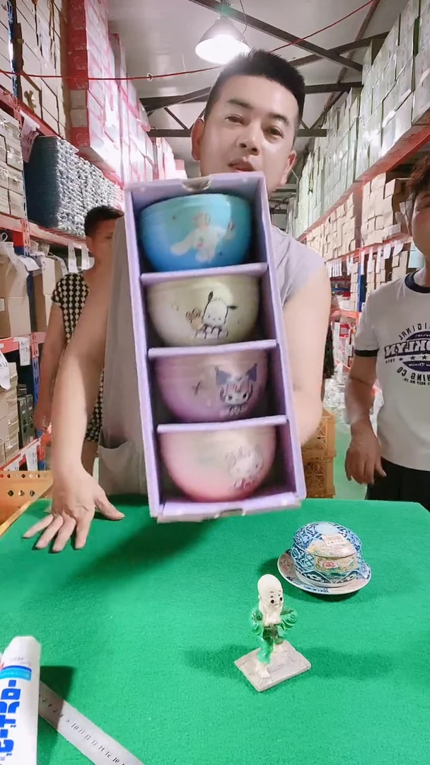 瓷片碗碟好物一件不留@@1