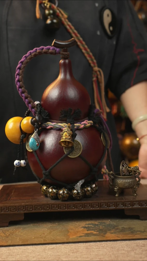 232大漆一物一拍记葫堂出品【不带手串】