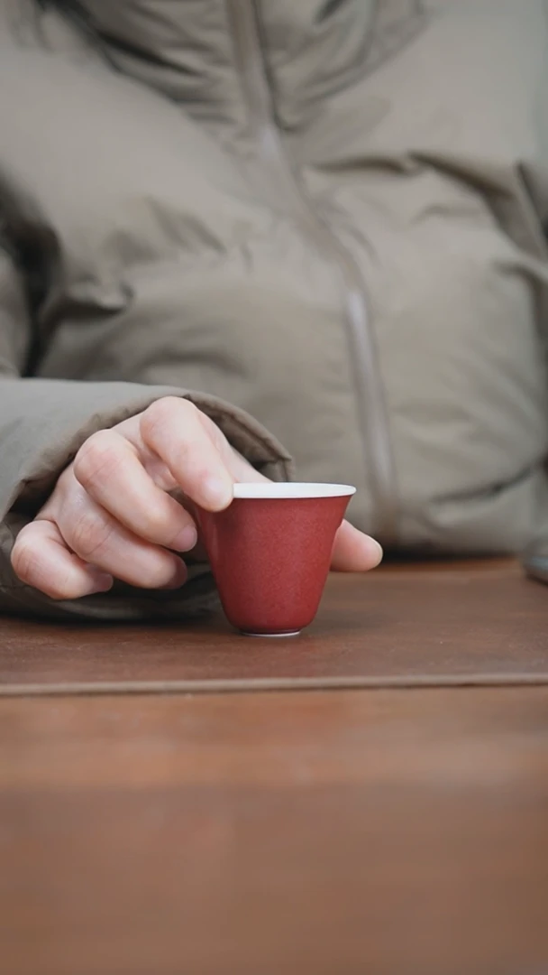 【闪购商品】杯景德镇霁红望月杯