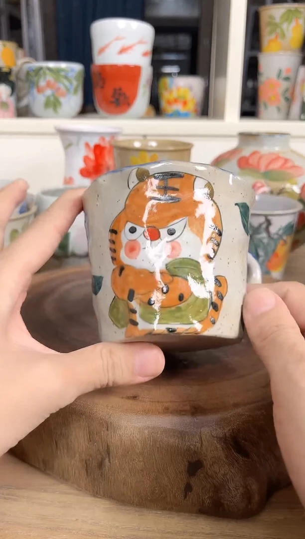【闪购商品】景德镇手绘高温釉下彩陶瓷
