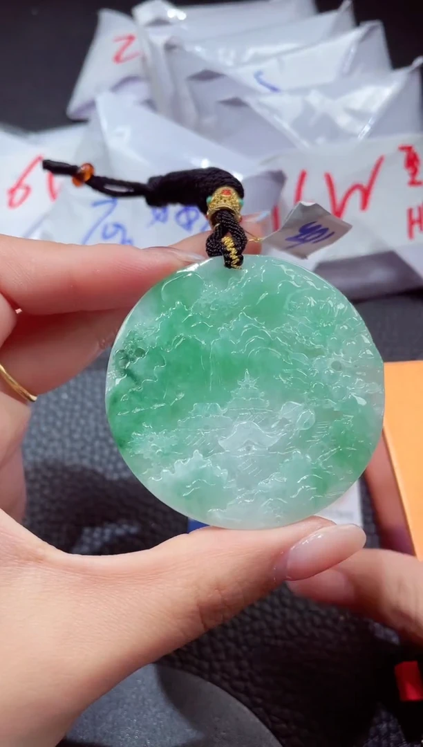 颈饰未镶嵌翡翠4894