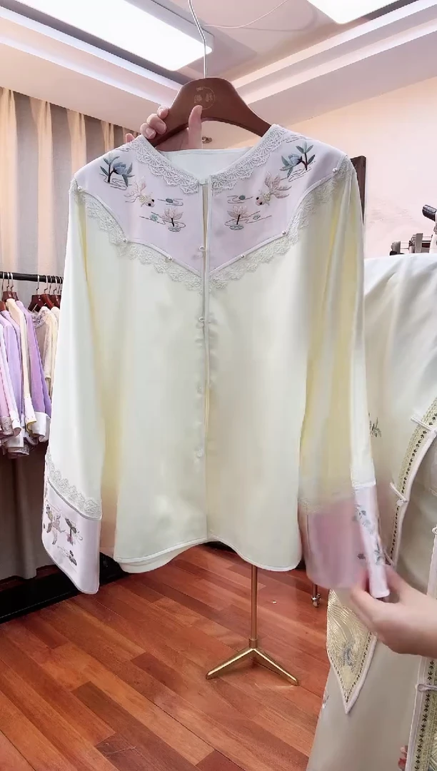 刺绣桑蚕丝非遗苏绣服饰