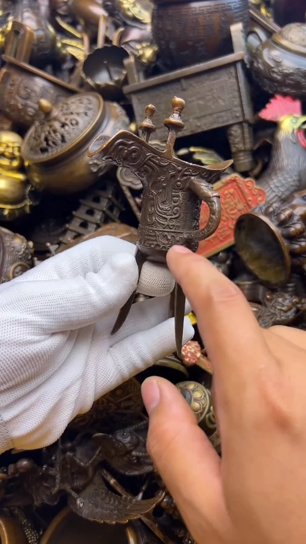 精美铜器，点击下单