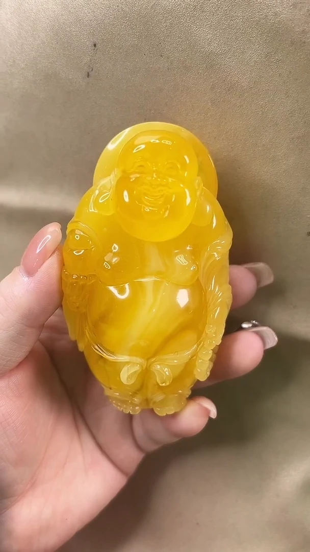 琥珀颈饰未镶嵌吊坠