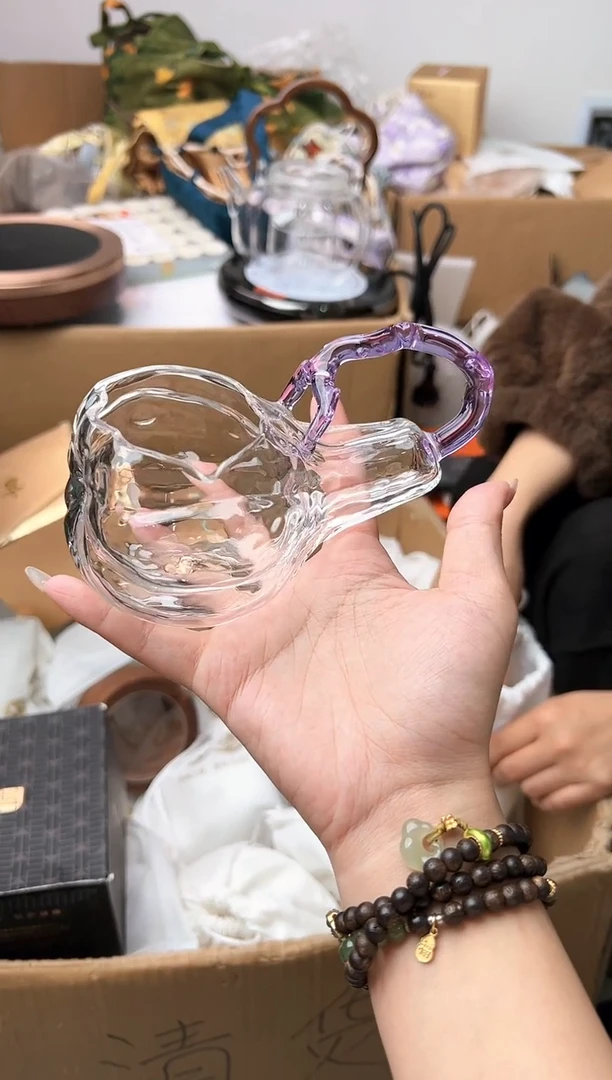 禾墨金瓜茶海浅紫色