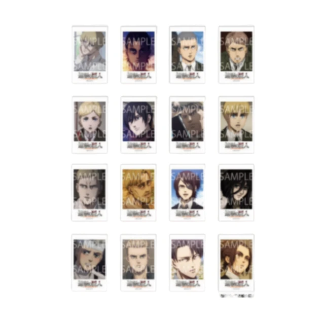 【拆包日谷】《进击的巨人》日谷巨人拍立得相卡盲盒（代拆）