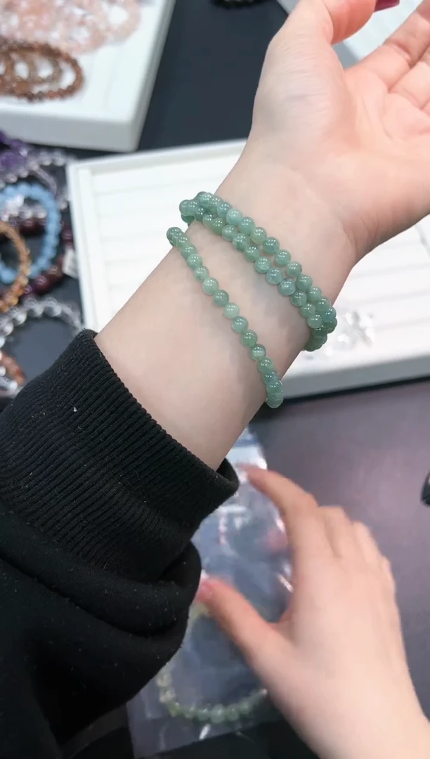 【闪购商品】水晶手串未镶嵌56g多样性发其一/1条默认微瑕