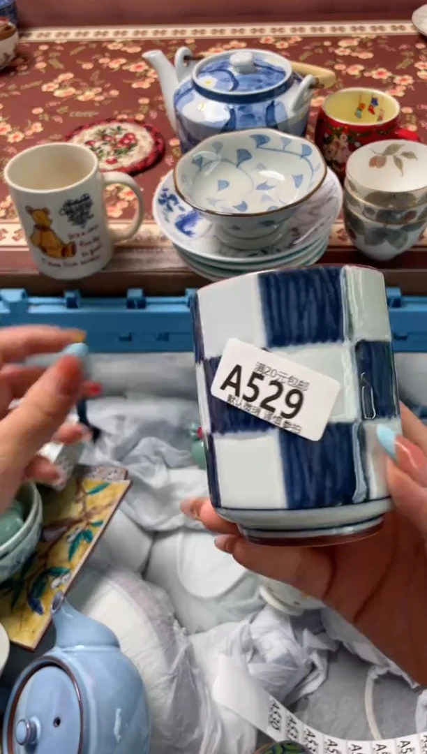 瓷片啾**啾瓷器瓷器A529