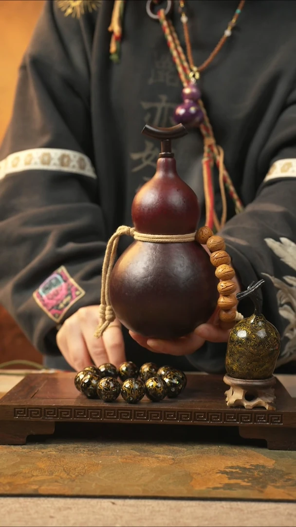 231大漆一物一拍记葫堂出品【不带手串】