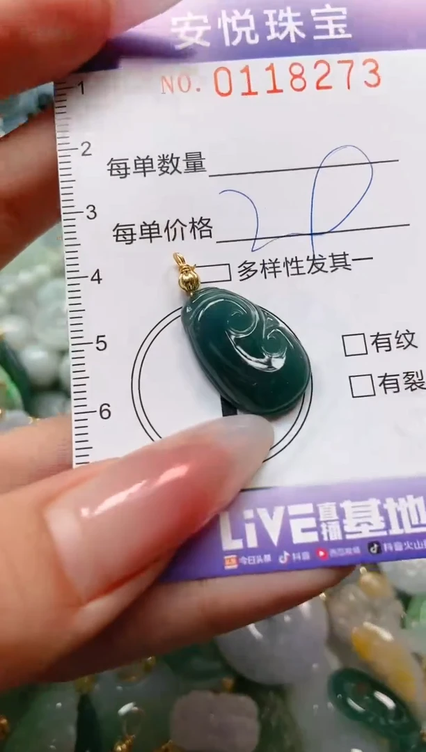 【闪购商品】翡翠颈饰未镶嵌闪购0118273