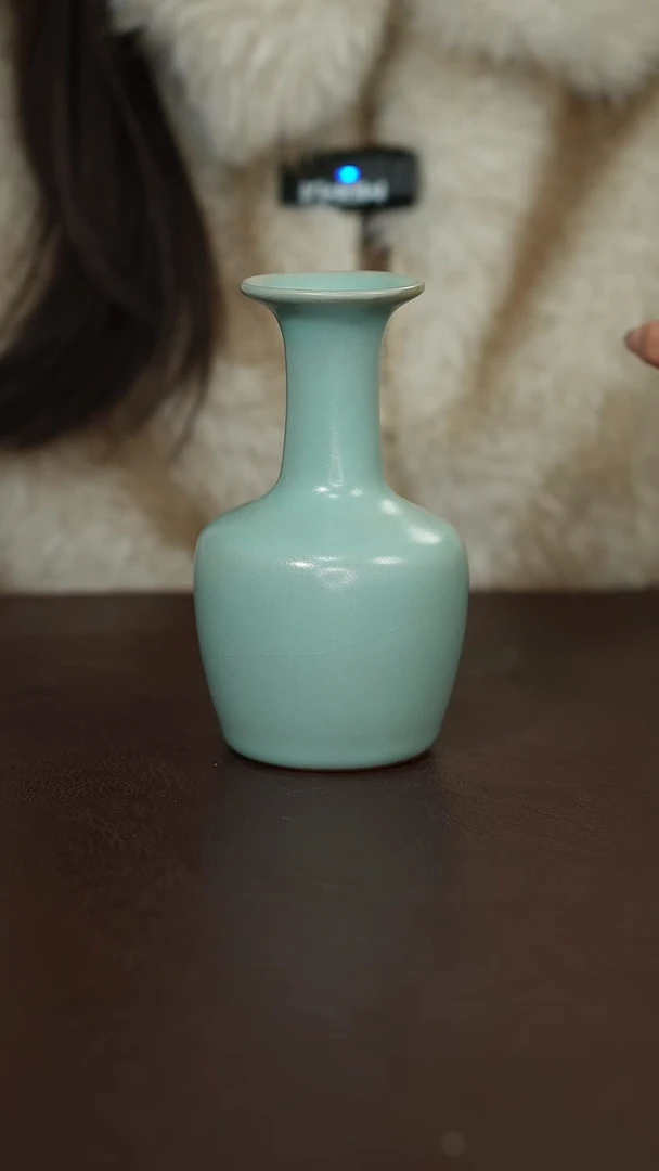 摆件陶原矿原釉汝宋汝瓷