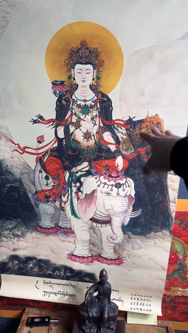 卷轴画卷轴画奥奥的唐卡