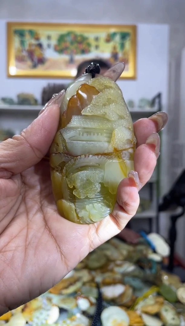 【闪购商品】岫玉手把未镶嵌