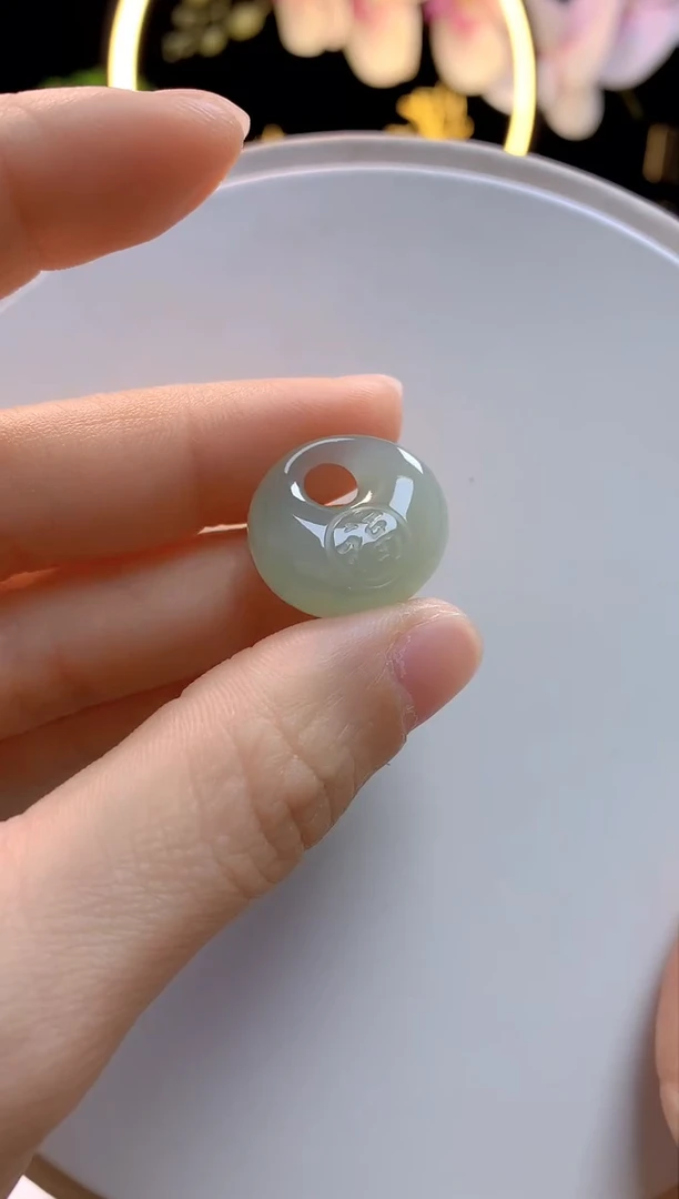 【闪购商品】和田玉吊坠未镶嵌福字平安扣