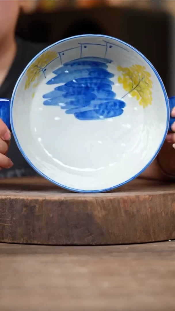 瓷片景德镇高温釉下彩（食品级）