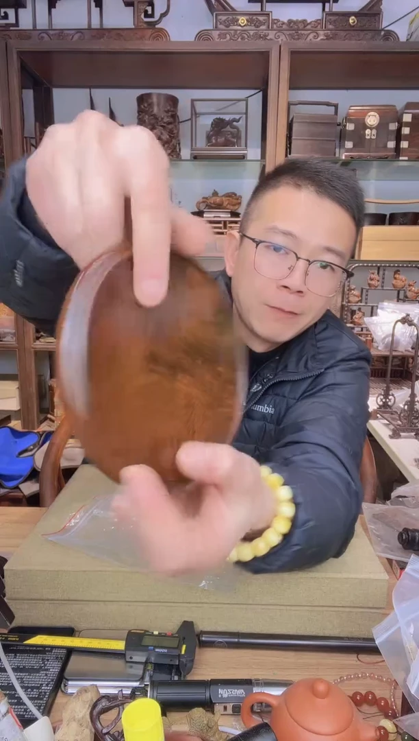 【闪购商品】乌木类书架554大红酸枝整木12.5公分底座