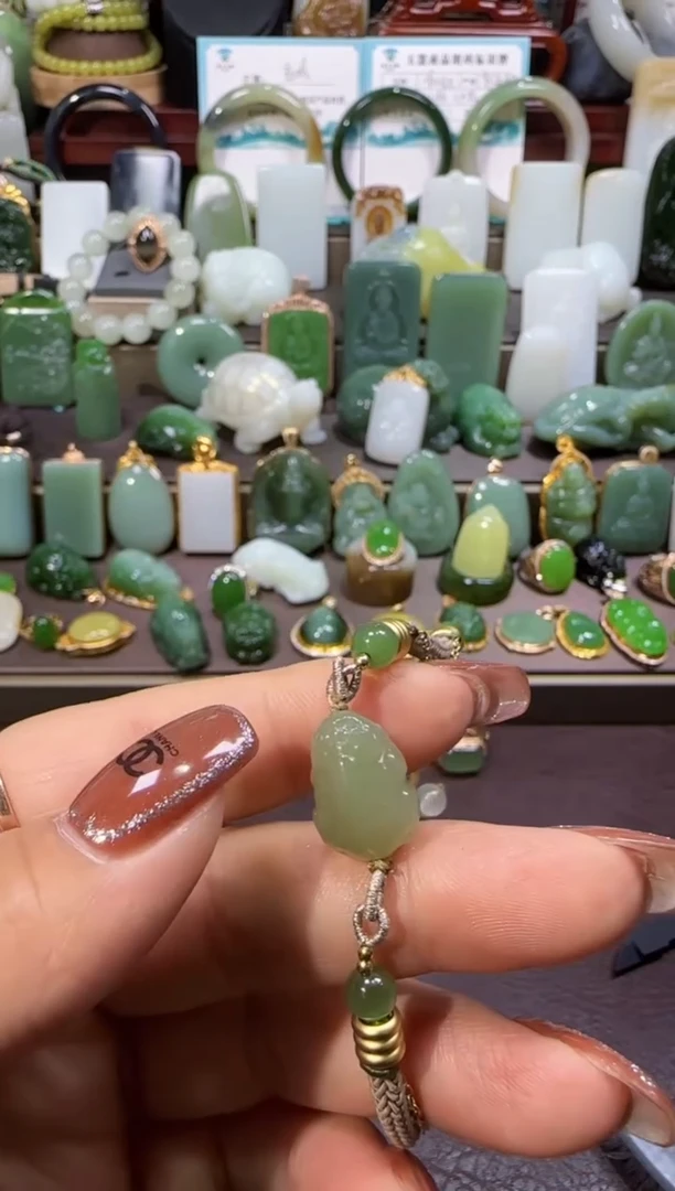 未镶嵌和田玉挂件【宏927】23