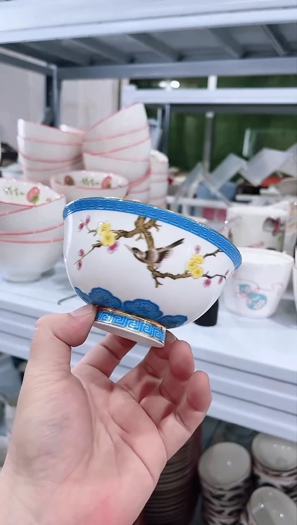瓷片日用陶瓷（简装）碗一个