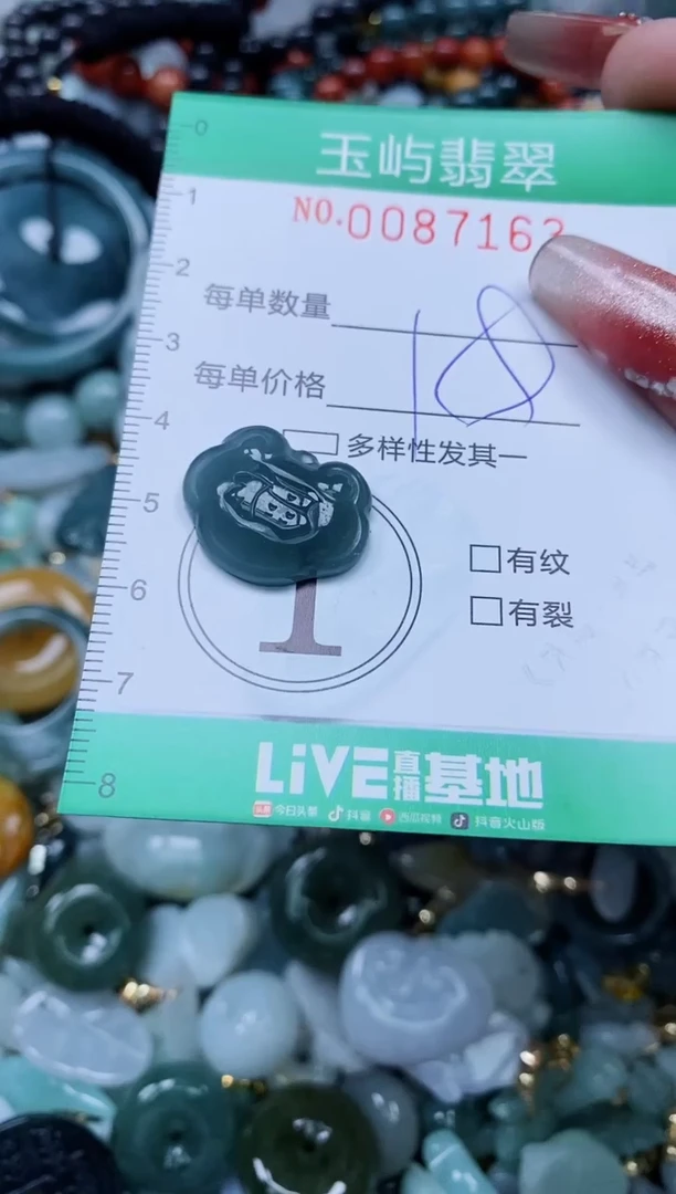 【闪购商品】翡翠颈饰未镶嵌闪购0087163