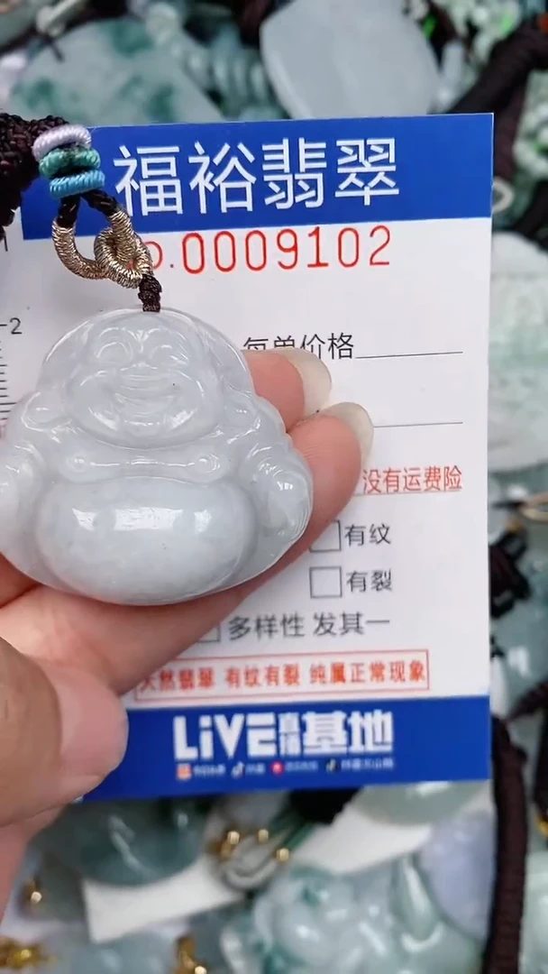 翡翠未镶嵌颈饰...0009102