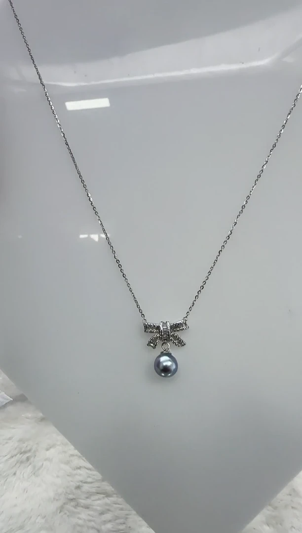 【闪购商品】海水珍珠DA银S925镶嵌c1444 套链8