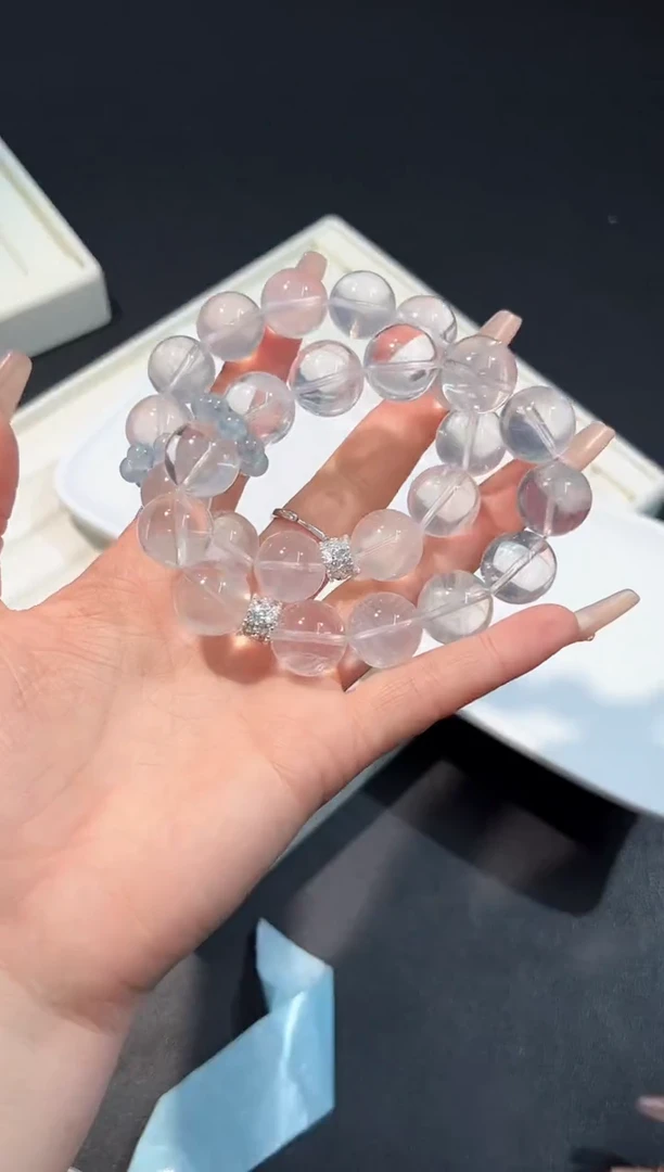 【闪购商品】水晶手串未镶嵌25C多样性发其一/1条默认微瑕