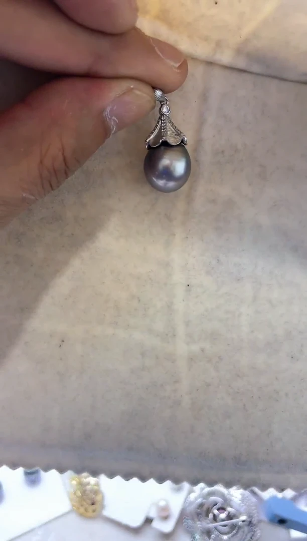 【闪购商品】海水珍珠颈饰银S925镶嵌2