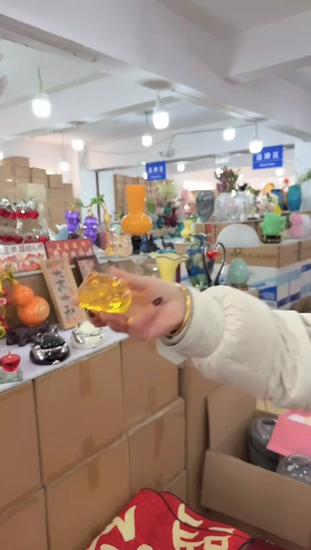 【闪购商品】无铅玻璃洛芙花器-a-早30