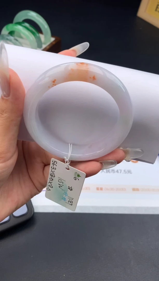 未镶嵌手镯翡翠翡翠自带#送人#，假一赔三
