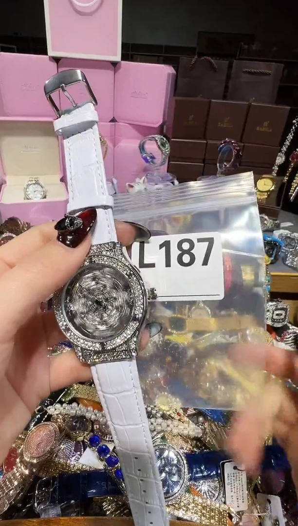 石英机芯不锈钢不锈钢直播定闪专用