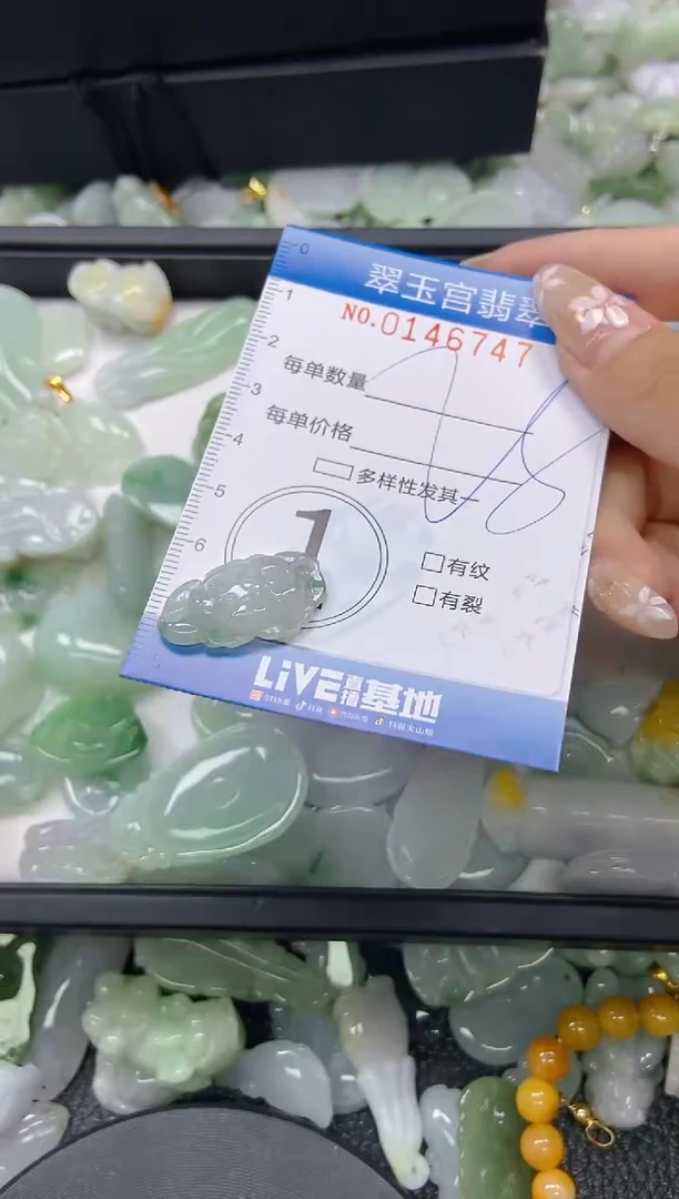 翡翠未镶嵌颈饰闪购0146747