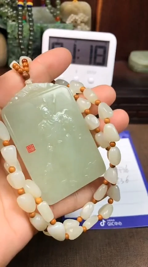 【闪购商品】和田玉颈饰未镶嵌 发达王