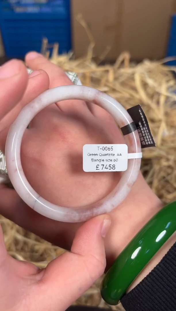 未镶嵌手镯石英质玉T0065
